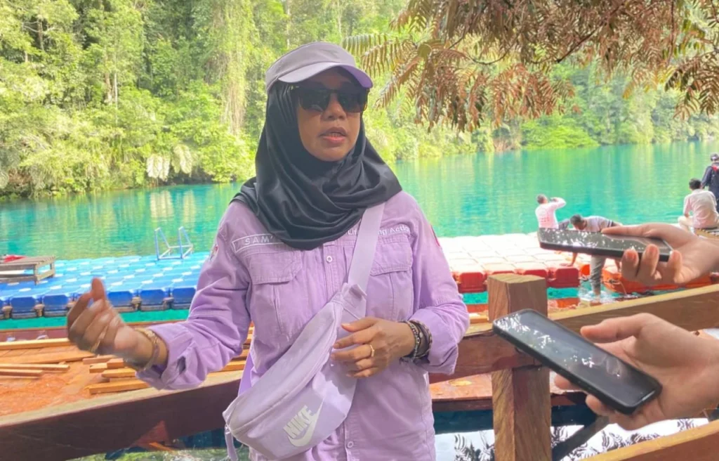 Sekretaris Disbudpar Berau, Samsiah Nawir.