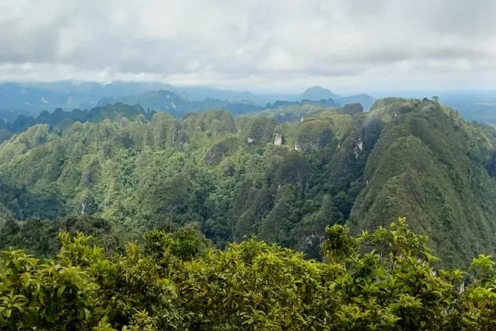 Puncak Ketepu di Kampung Merabu, Kecamatan Kelay. (IST)