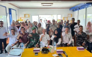 Disbupar Berau gelar pelatihan hospitality di Kampung Tanjung Batu, Kecamatan Pulau Derawan, Kamis (9/4/2026).