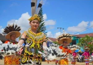 Festival Budaya Lesung Osap di Kampung Bena Baru.