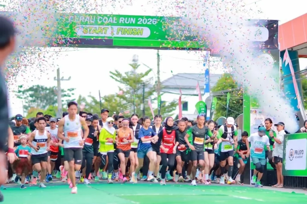 Event lari Berau Coal Run 2026 yang digelar awal tahun ini. (IST)