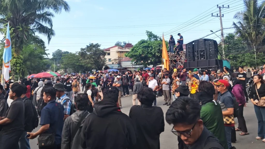 Demo DPRD Kaltim