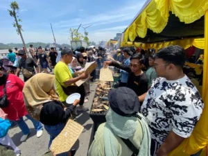 Manutung Jukut, Pesta Bakar Ikan
