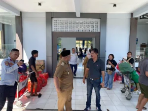 Wakil Bupati Berau, Gamalis, meninjau Dermaga Sanggam, Tanjung Redeb, Selasa (26/5/2026).