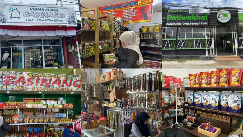 Rekomendasi toko oleh-oleh khas Berau di Tanjung Redeb.