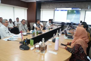 Bupati Berau, Sri Juniarsih Mas, saat audiensi dengan Direktorat Jenderal Perhubungan Laut Kementerian Perhubungan di Jakarta, Rabu (21/10/2026).