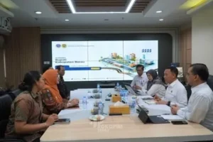 Bupati Berau, Sri Juniarsih Mas, melakukan audiensi ke Direktorat Jenderal Perhubungan Darat Kementerian Perhubungan, Kamis (8/10/2026). (Prokopim)