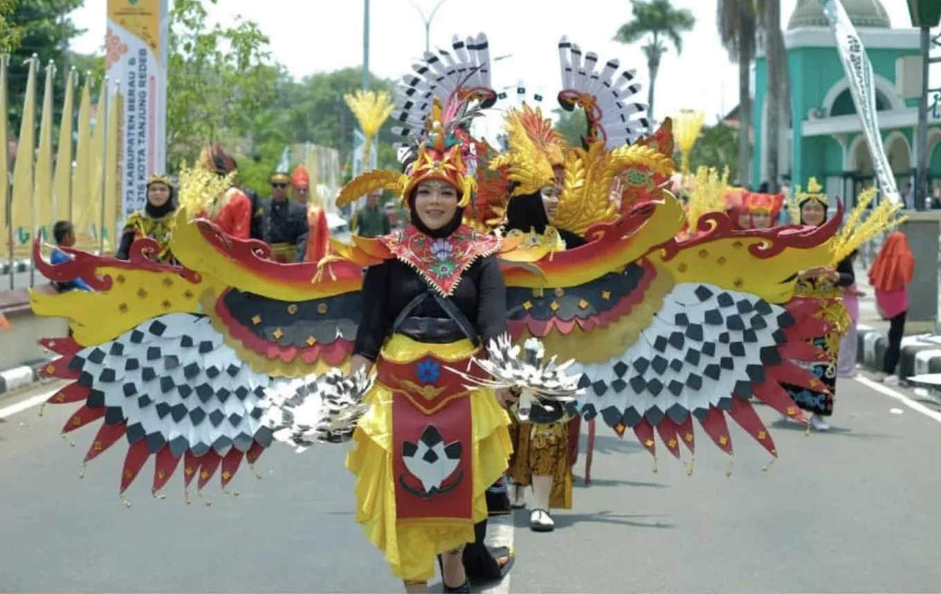 Peserta Berau Ethno Carnival 2026.