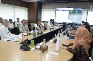 Bupati Berau, Sri Juniarsih Mas, saat audiensi dengan Direktorat Jenderal Perhubungan Laut Kementerian Perhubungan di Jakarta, Rabu (21/10/2026).